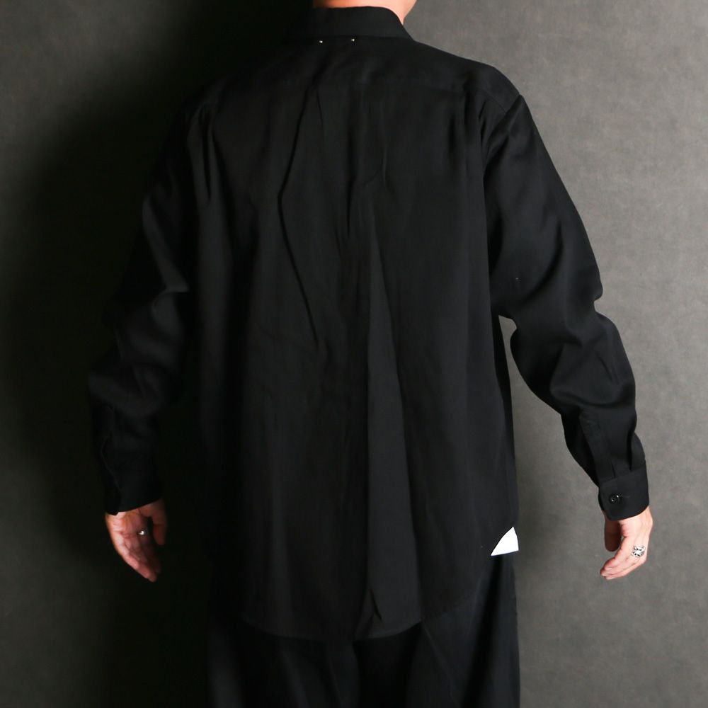 【ラスト1点-サイズ3】 Denim Military SH - BLK / 2509-5001