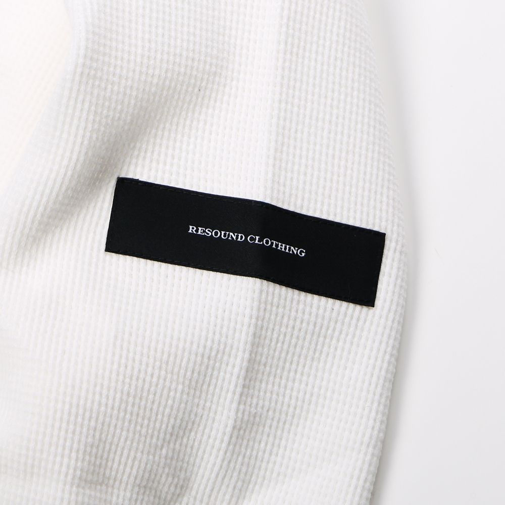 ST COTTON WAFFLE THERMAL / コットンワッフルサーマル / RC19-C-001