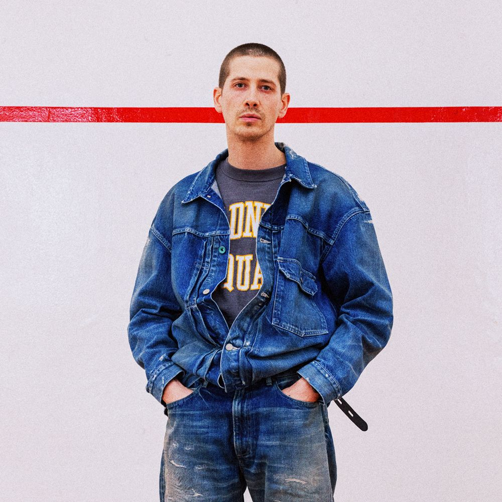 MADNESS - MADNESS AGING M501 DENIM TRUCKER. M3 REGULAR MADNESS - MADNESS AGING M501 DENIM TRUCKER. M3 REGULAR