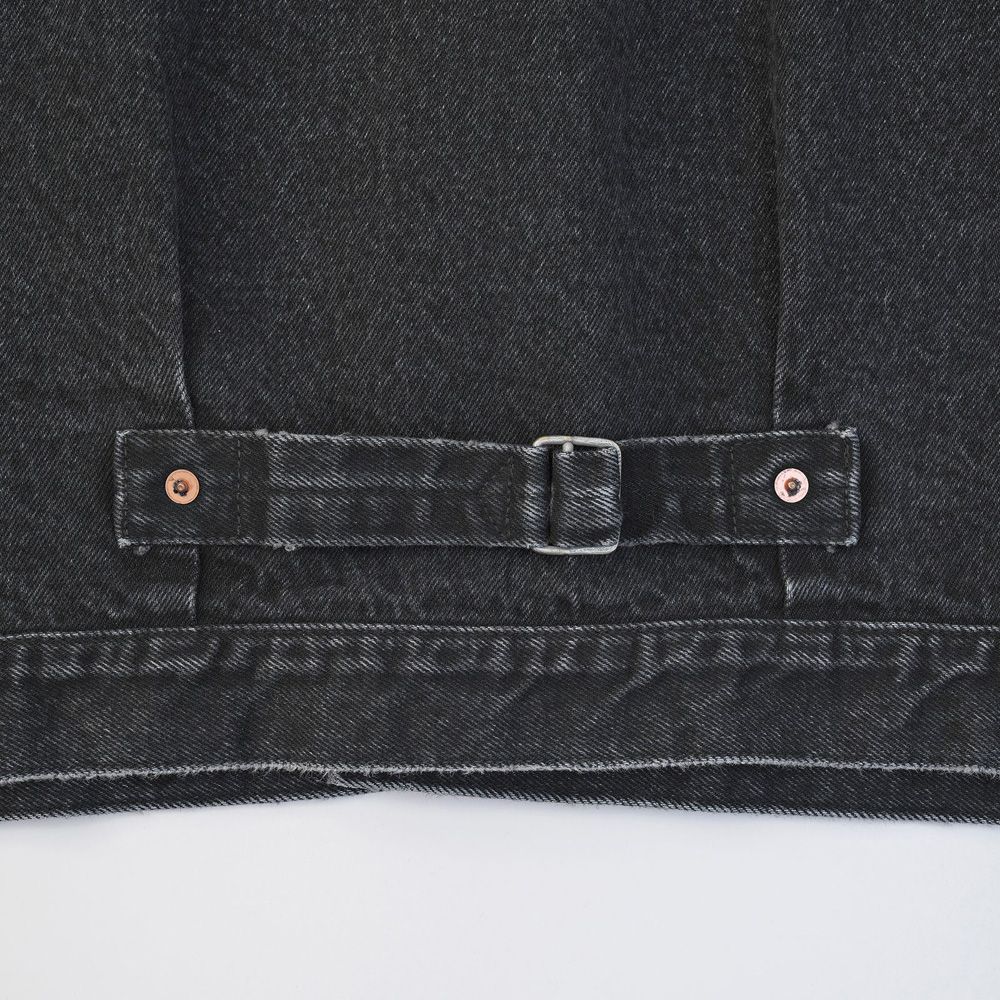 ×HAGUN / 2ND TYPE LAGE TRACKER JACKET - BLACK / デニムジャケット / VTM-25-O-108