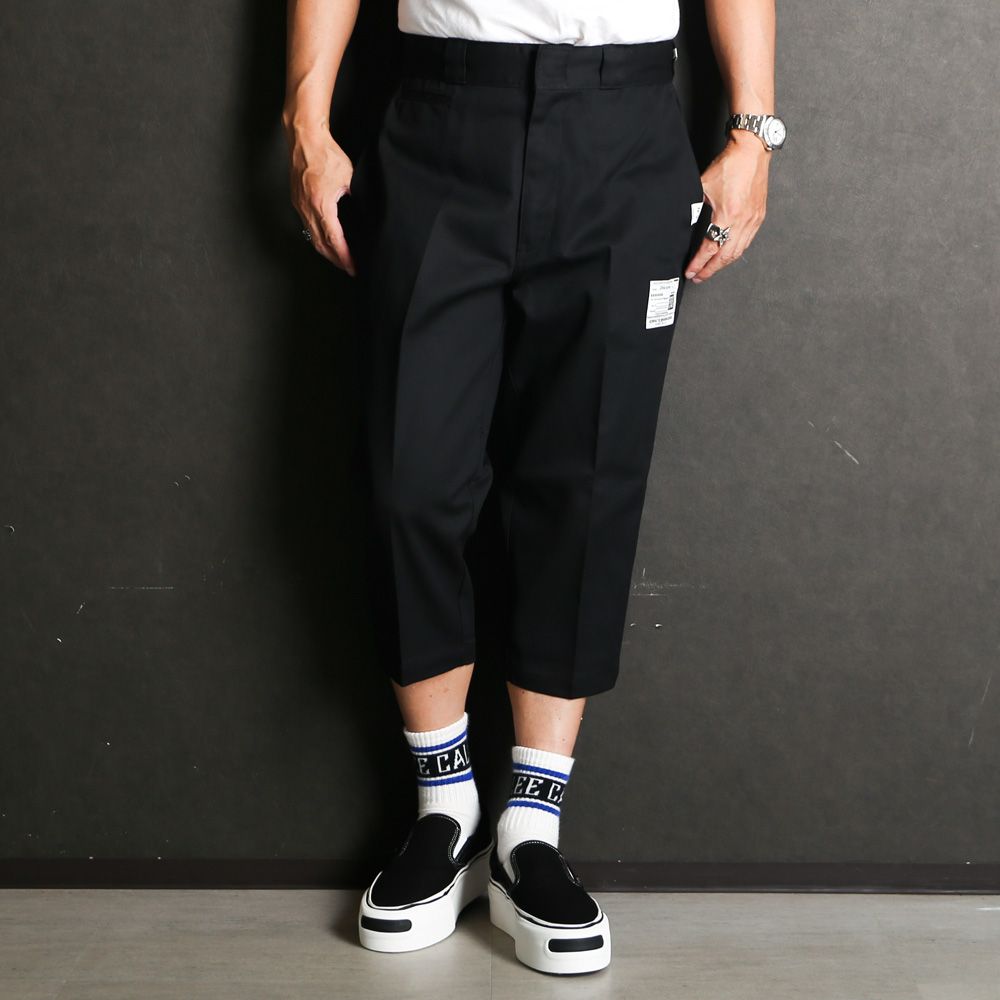 "BEDWIN & THE MMY × Dickies” / Clopped Pants - BLACK / クロップドパンツ / C15PT016