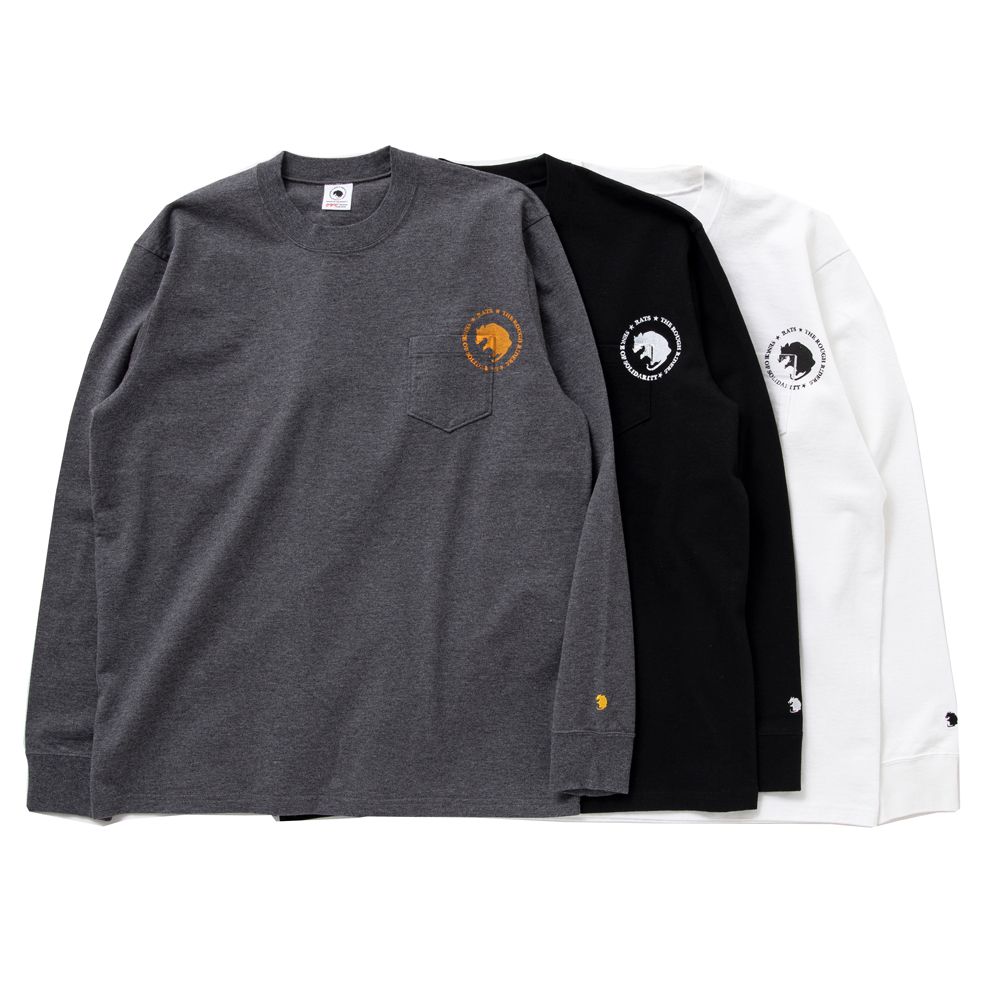 RATS - CIRCLE POCKET L/S / ロングスリーブTシャツ / 21'RTC-0801