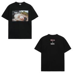 【Bjork by Kevin Cummins×GDC】 Color Tee - BLACK / Tシャツ / GD0583