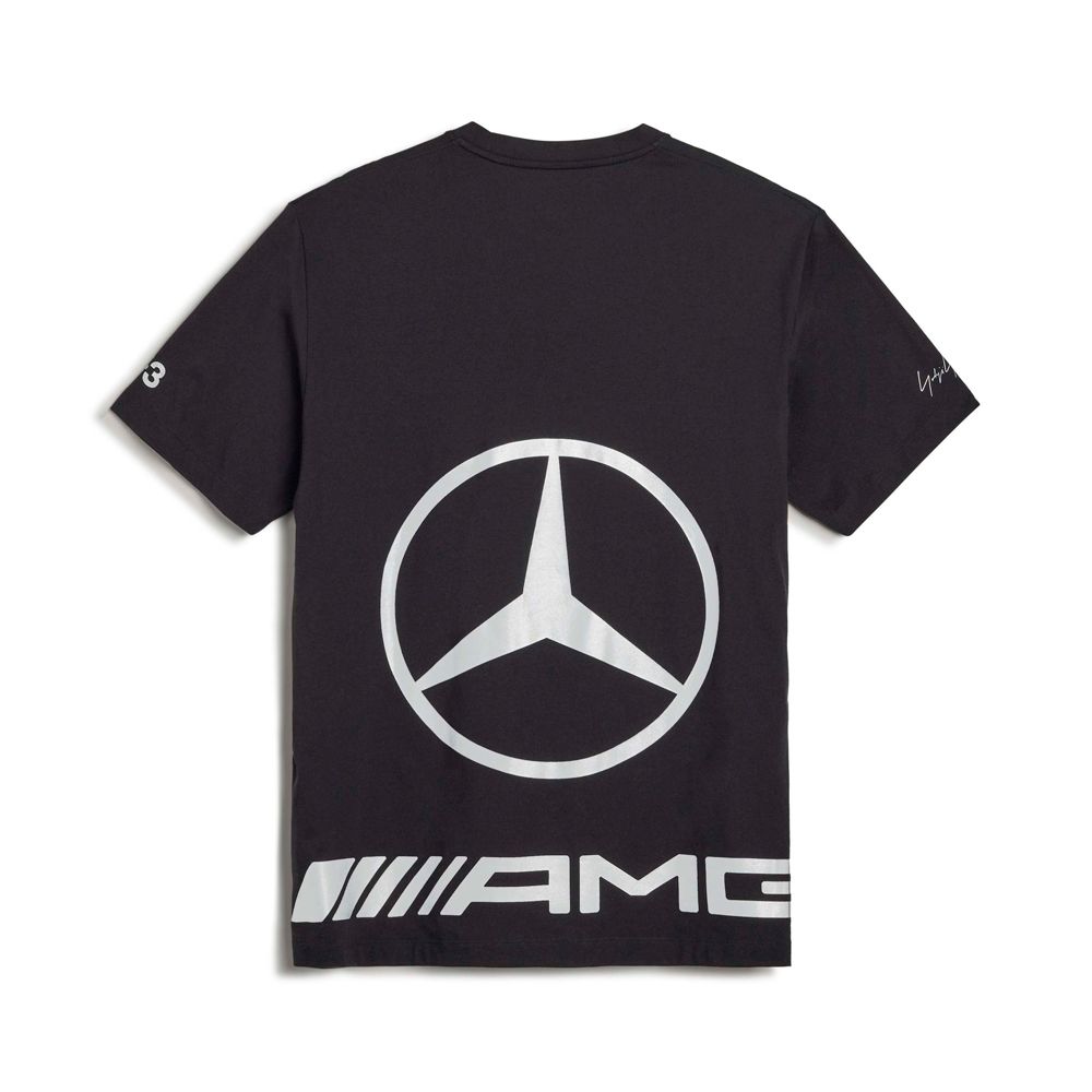 Y-3 MERCEDES - AMG PETRONAS FORMULA 1 TEAM STAR LOGO SHORT SLEEVE TEE / Tシャツ / KR2374