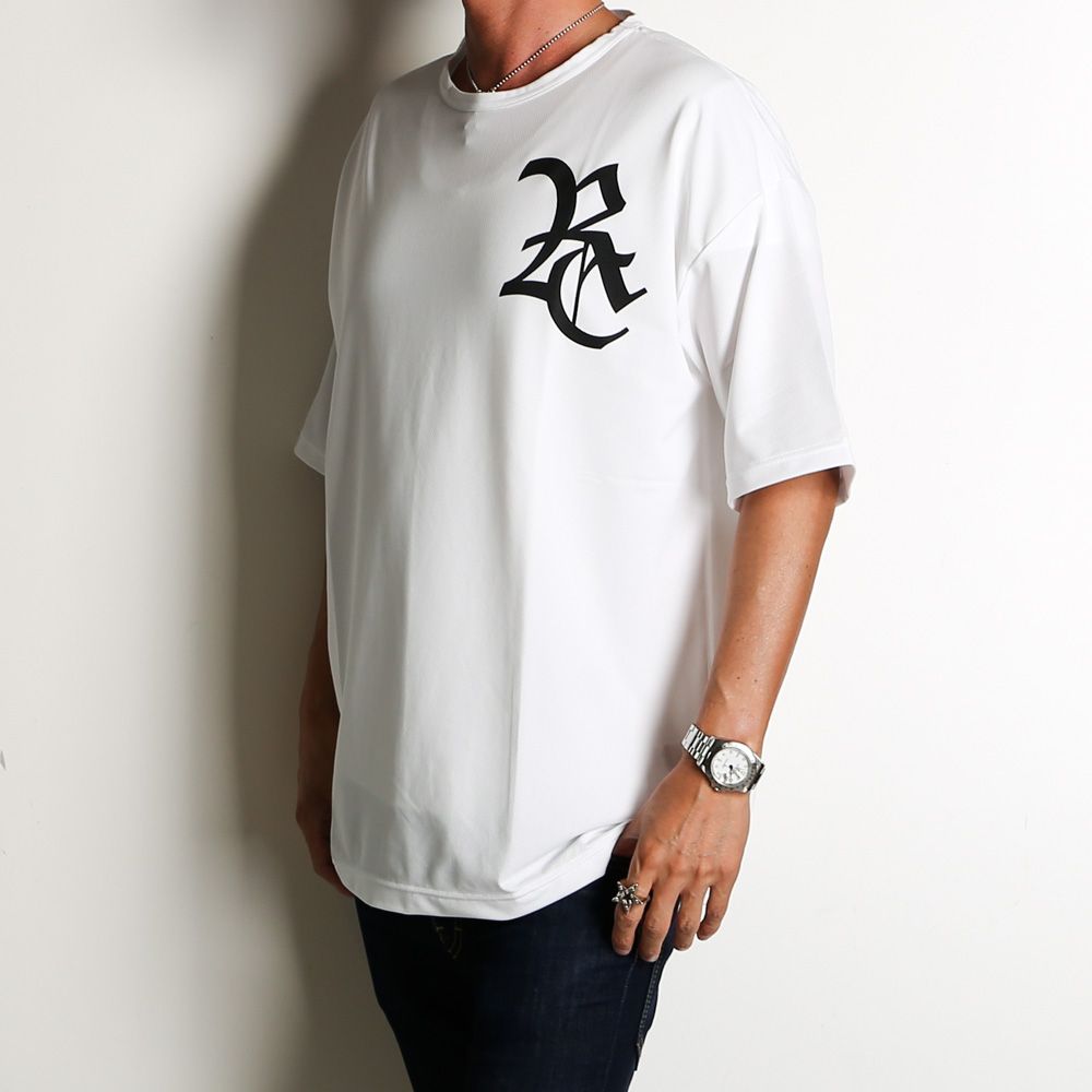 RC ROGO MESHLOOSE TEE / ドロップショルダー メッシュTシャツ / RC28-T-004