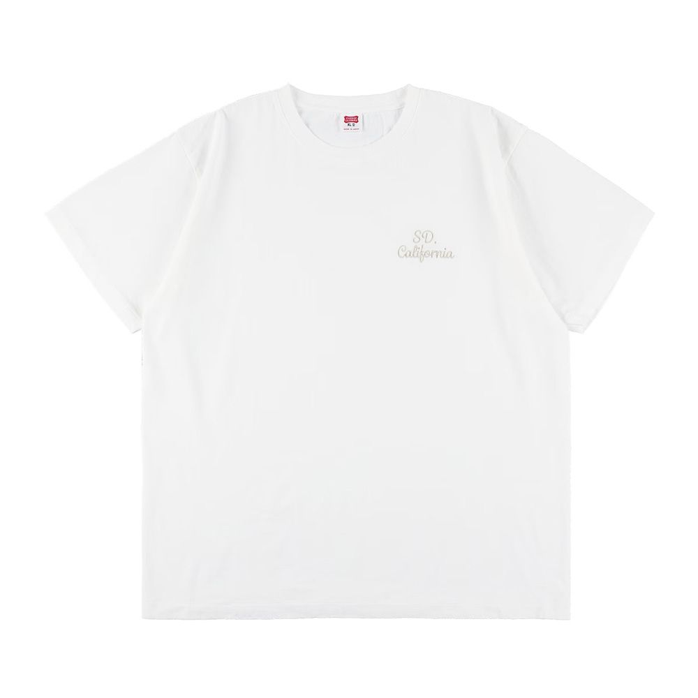 SD US Cotton Logo T - White / Tシャツ / TSOAC100