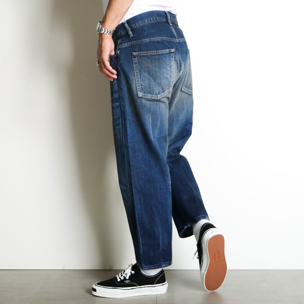 MADNESS - MADNESS AGING DENIM PANTS. M2 CROPPED / 25SS-LP