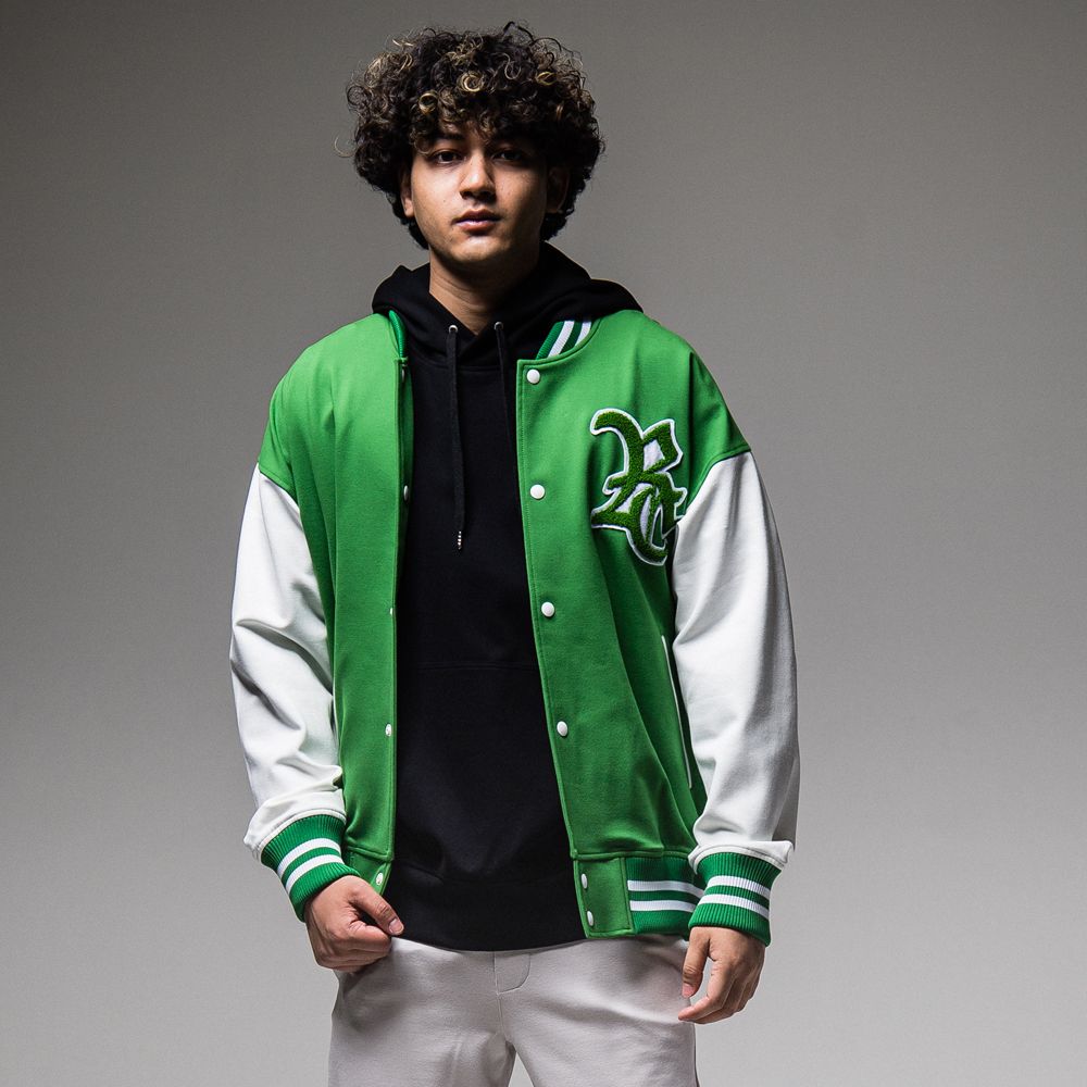 RESOUND CLOTHING - RC Jersey OVER VARSITY JACKET / ジャージ