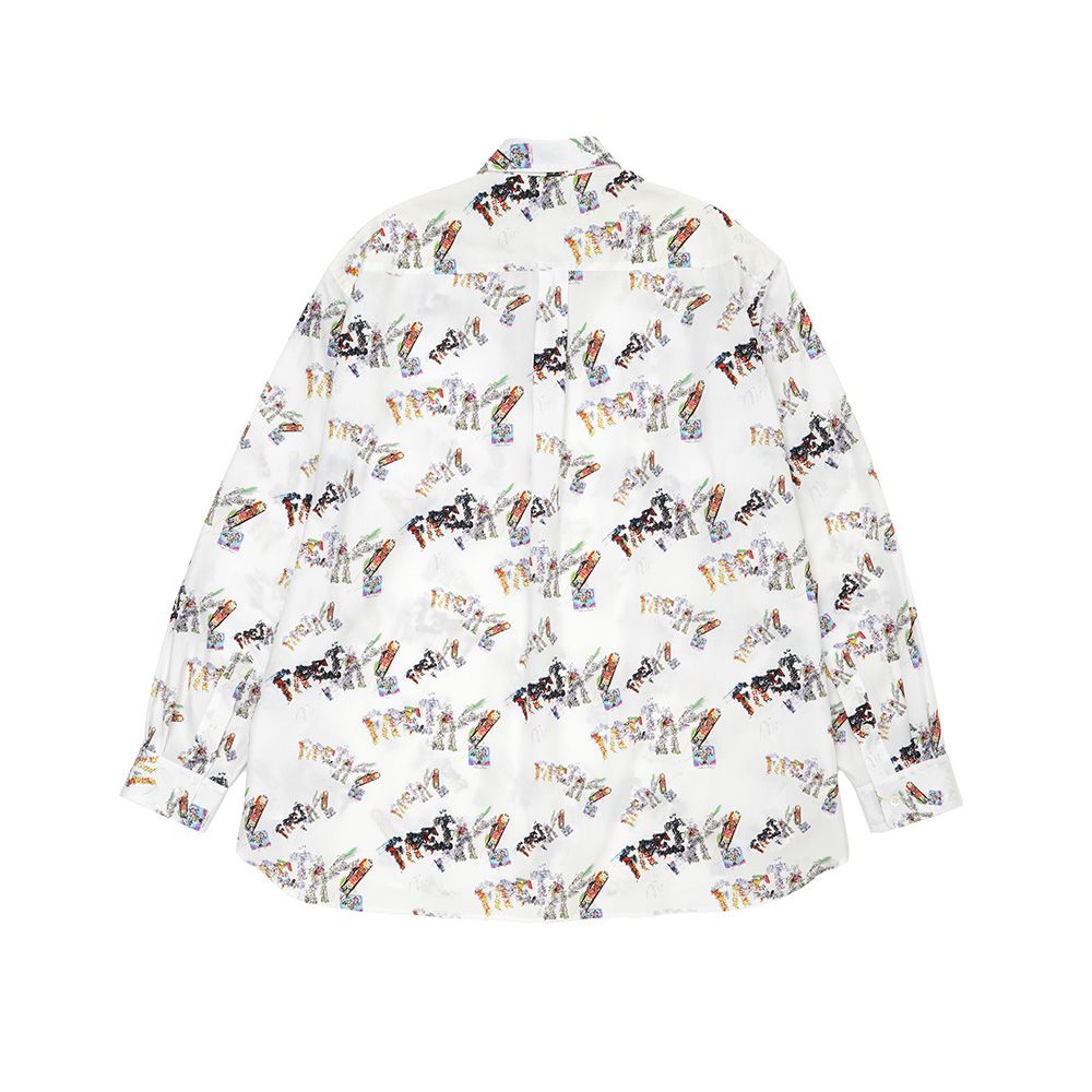 EYƎ GRAPHIC BIG LONG SLEEVE SHIRT / シャツ / ABH-SH-M04