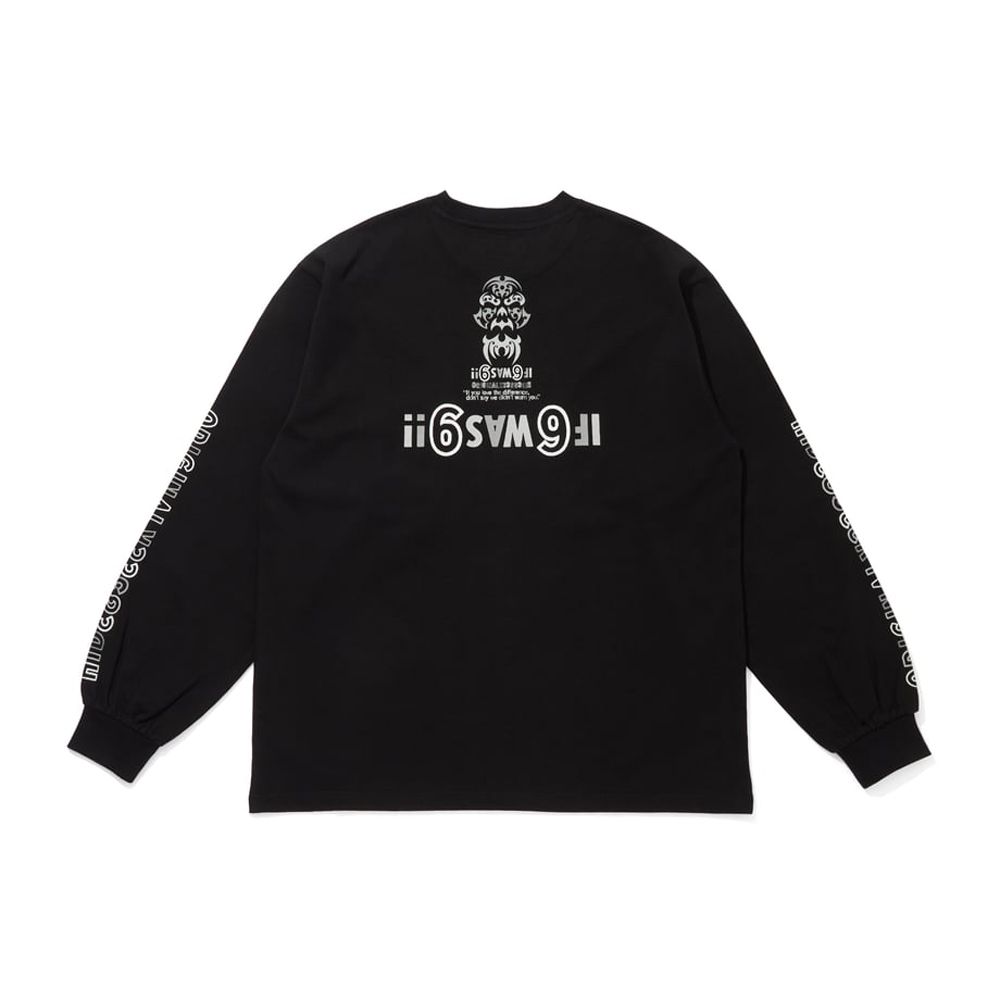 " HIDEANDSEEK × Toru Nishiura " / Original L/S Tee - BLK / Tシャツ / H30th-091526