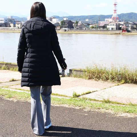 CAPE HORN×TAAKK×Maison MIHARA YASUHIRO コーディネート(女性モデル167cm)