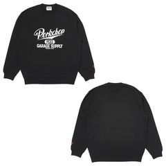 SCRIPT COLLEGE SWEAT - BLACK / スウェット