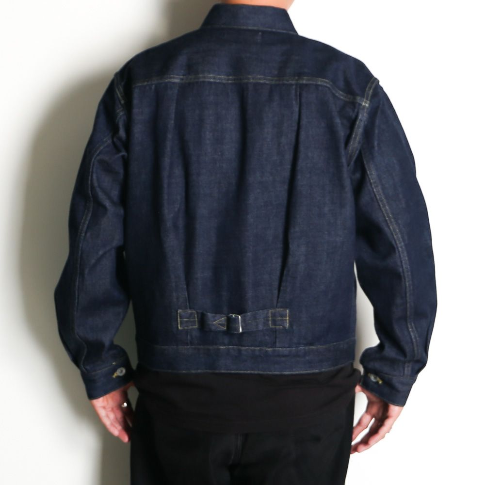 Type-1 Denim Jacket - Indigo O.W / オーガニックコットン 13.5oz セルビッチデニム - TYPE-1 デニムジャケット / M26C07BL01C