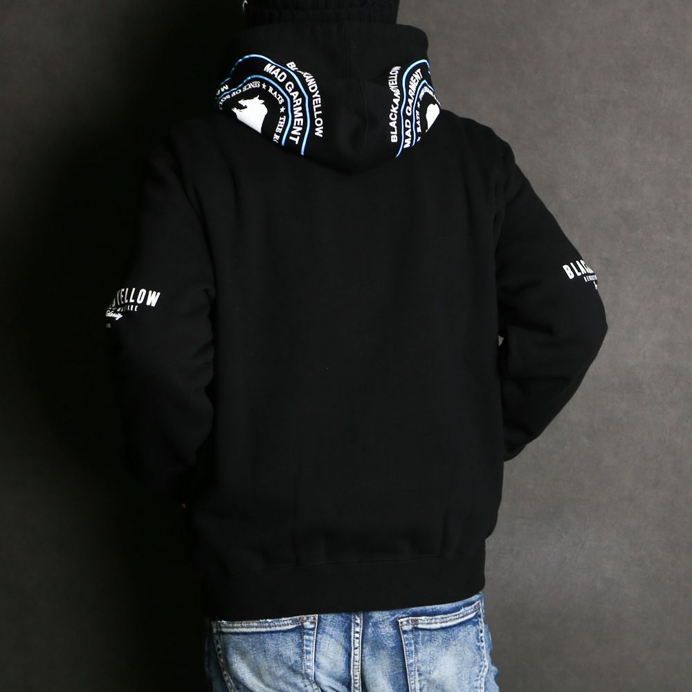 ZIP HOODIE TYPE-A / プリント ジップアップパーカー / 21'RTC-0203A