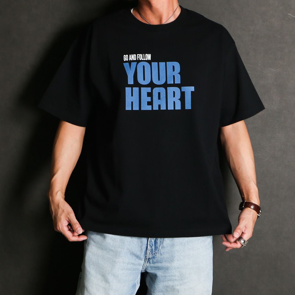 Go And Follow Your Heart T-SH - BLK / 2604-4003