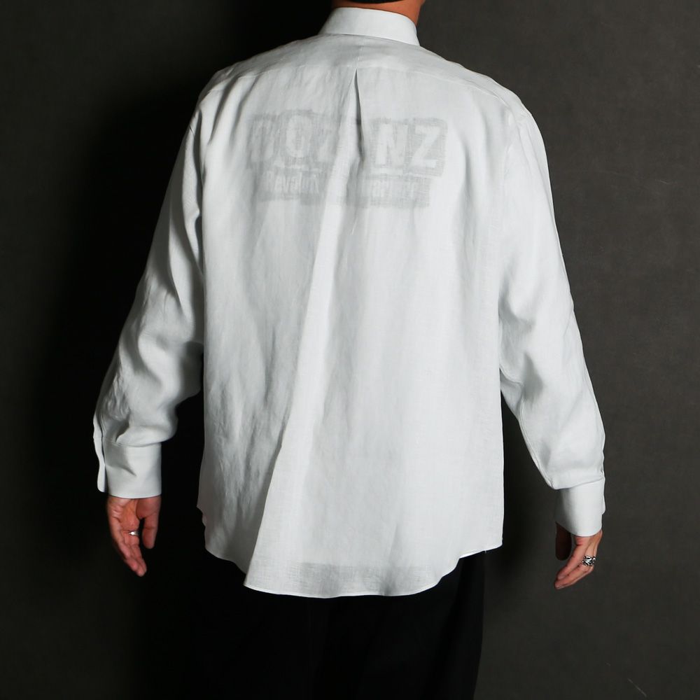 COMFORT FIT SHIRT - ICE / ヘンプ細布 - コンフォートフィットシャツ / A26A22SH01C