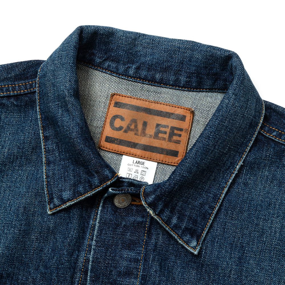 CALEE - VINTAGE REPRODUCT 3RD TYPE DENIM JACKET ＜USED＞ / デニムジャケット /  CL-24AW014 | chemical conbination