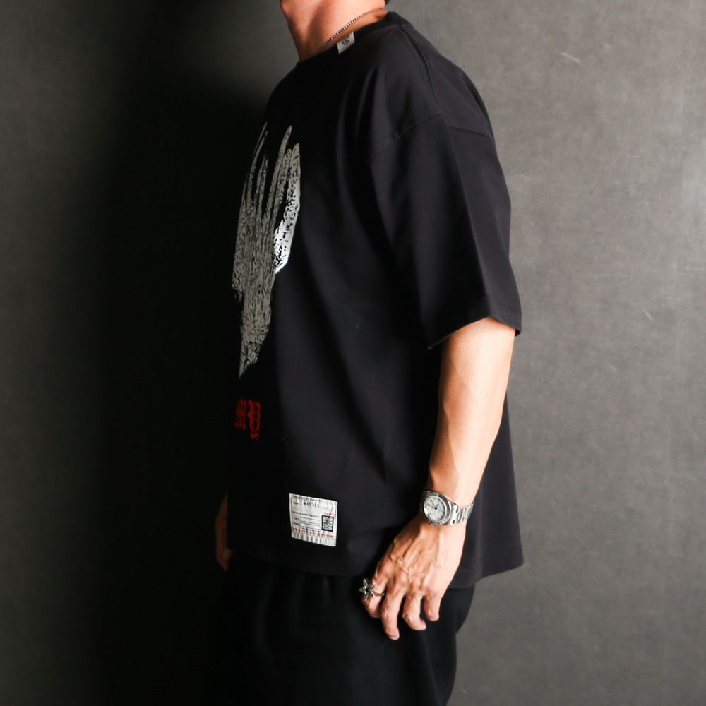 MASSES × Maison MIHARA YASUHIRO / HANDS PRINT T-SHIRTS MMY - BLACK / Tシャツ / C15TS046