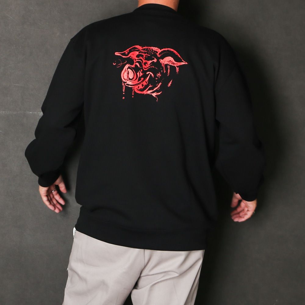 HUNGRY SWEAT - BLACK / スウェット