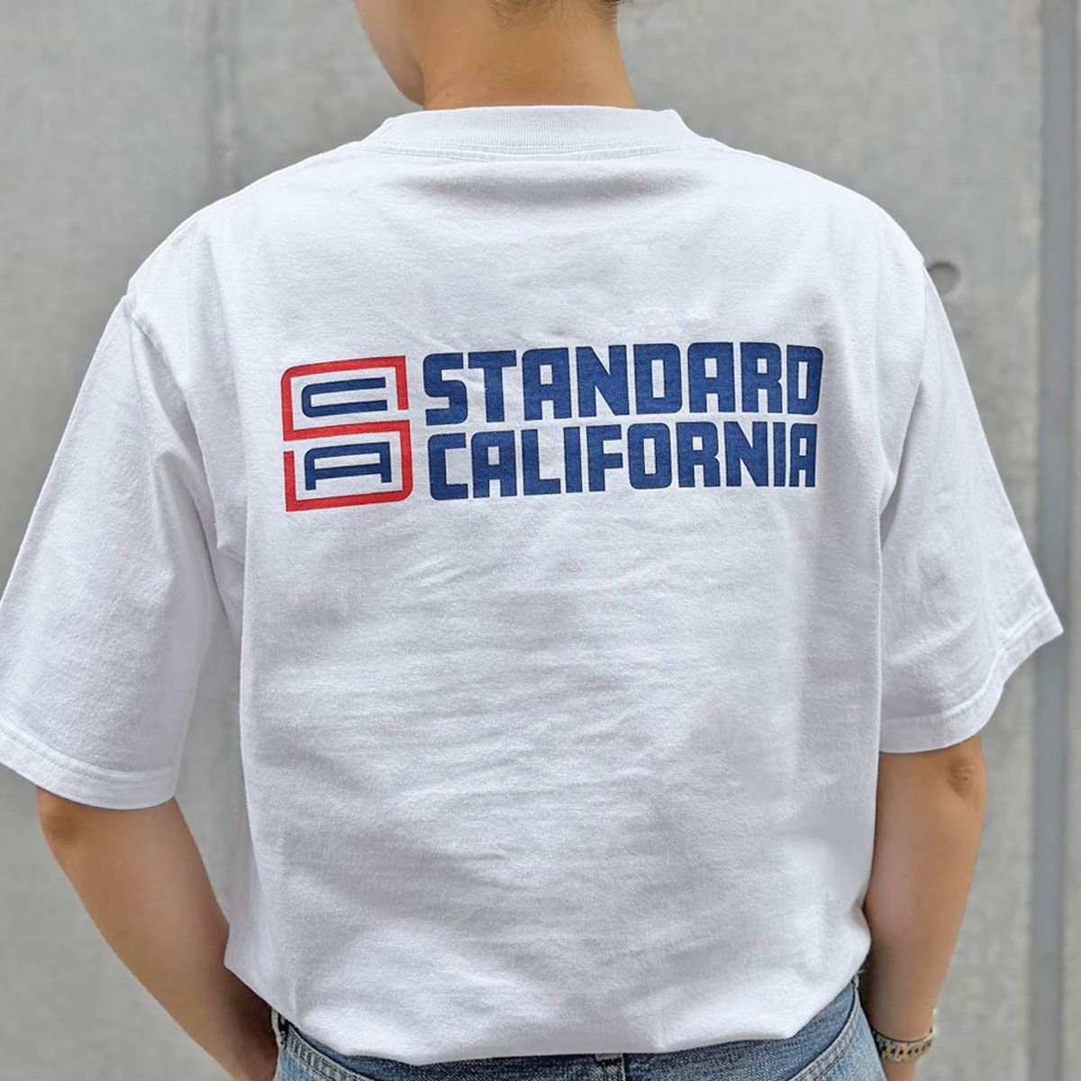SD Heavyweight Jeff Logo T White / Tシャツ / TSOAK100