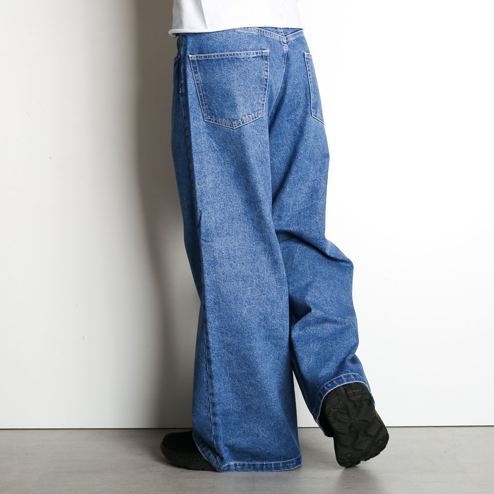 OPEN-END DENIM BUGGY PT / バギー デニムパンツ / 478203