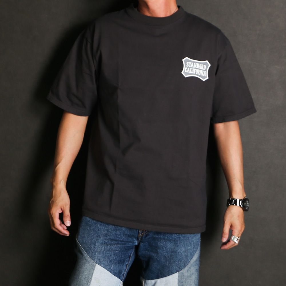 SD Heavyweight Basic Shield Logo T - Black / Tシャツ / TSOAG100