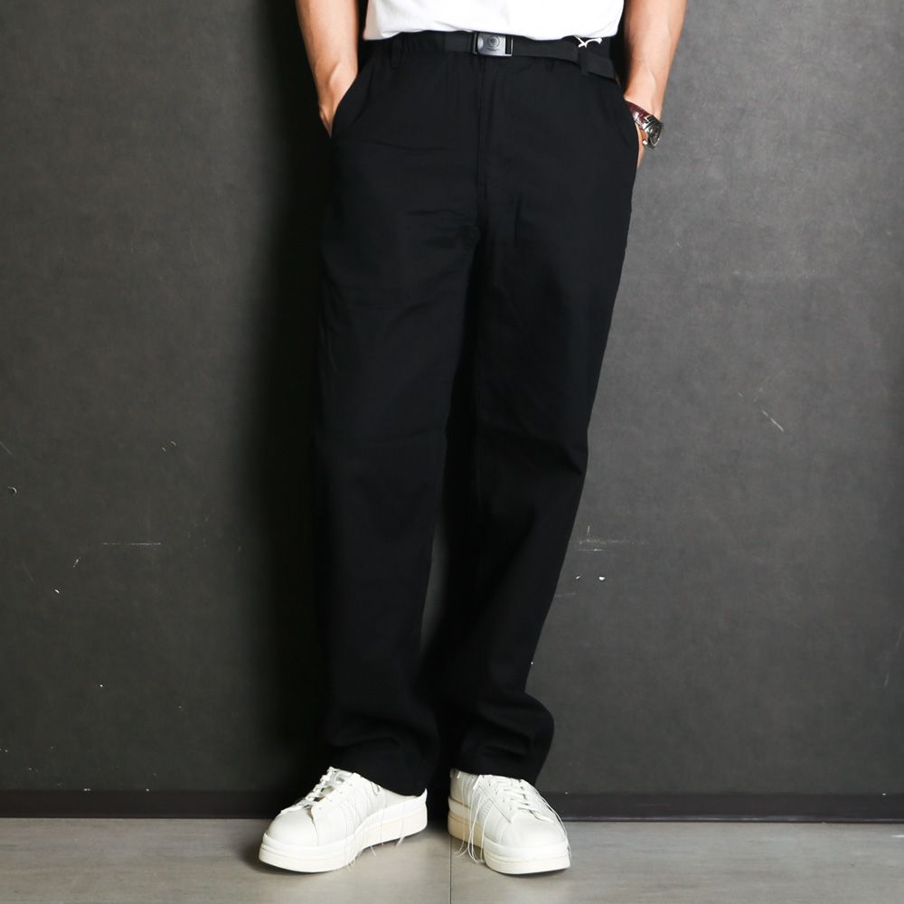 COTTON EASY PANTS - BLACK / コットンイージーパンツ / 26'RP-0313