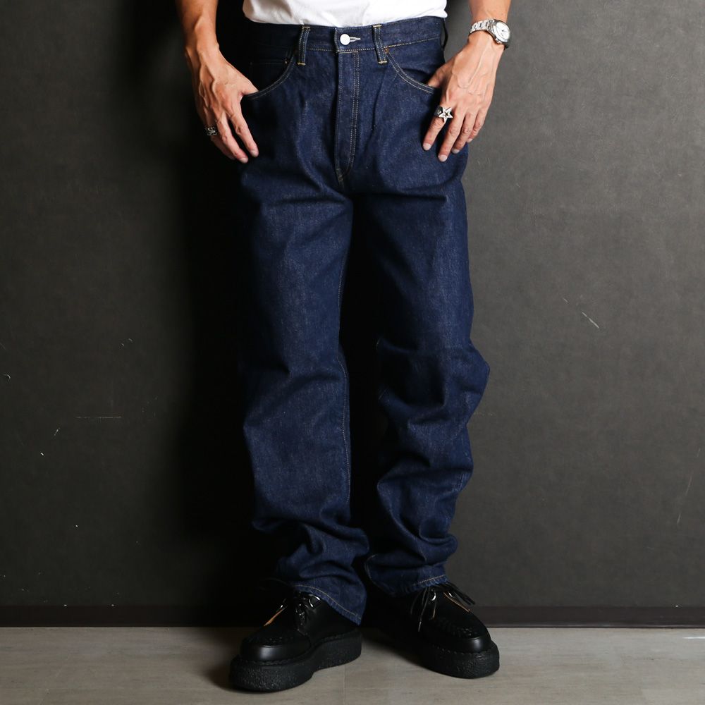 MASSES × Maison MIHARA YASUHIRO / DENIM PANTS ONE WASH MMY - INDIGO / セルヴィッヂデニム 5ポケットパンツ / C15PT036