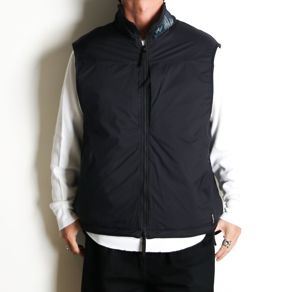 × WILD THINGS / REVERSIBLE VEST - BLACK / 9252-VE01-003