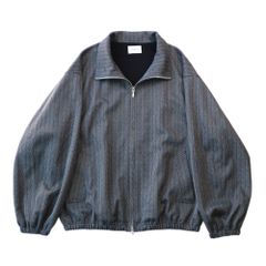 Track jacket - Herringbone jersey / トラックジャケット ヘリンボーンストライプ / SN-397A (9月入荷予定)