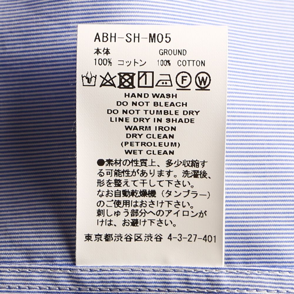 BIG SHIRT / ビックシャツ / ABH-SH-M05