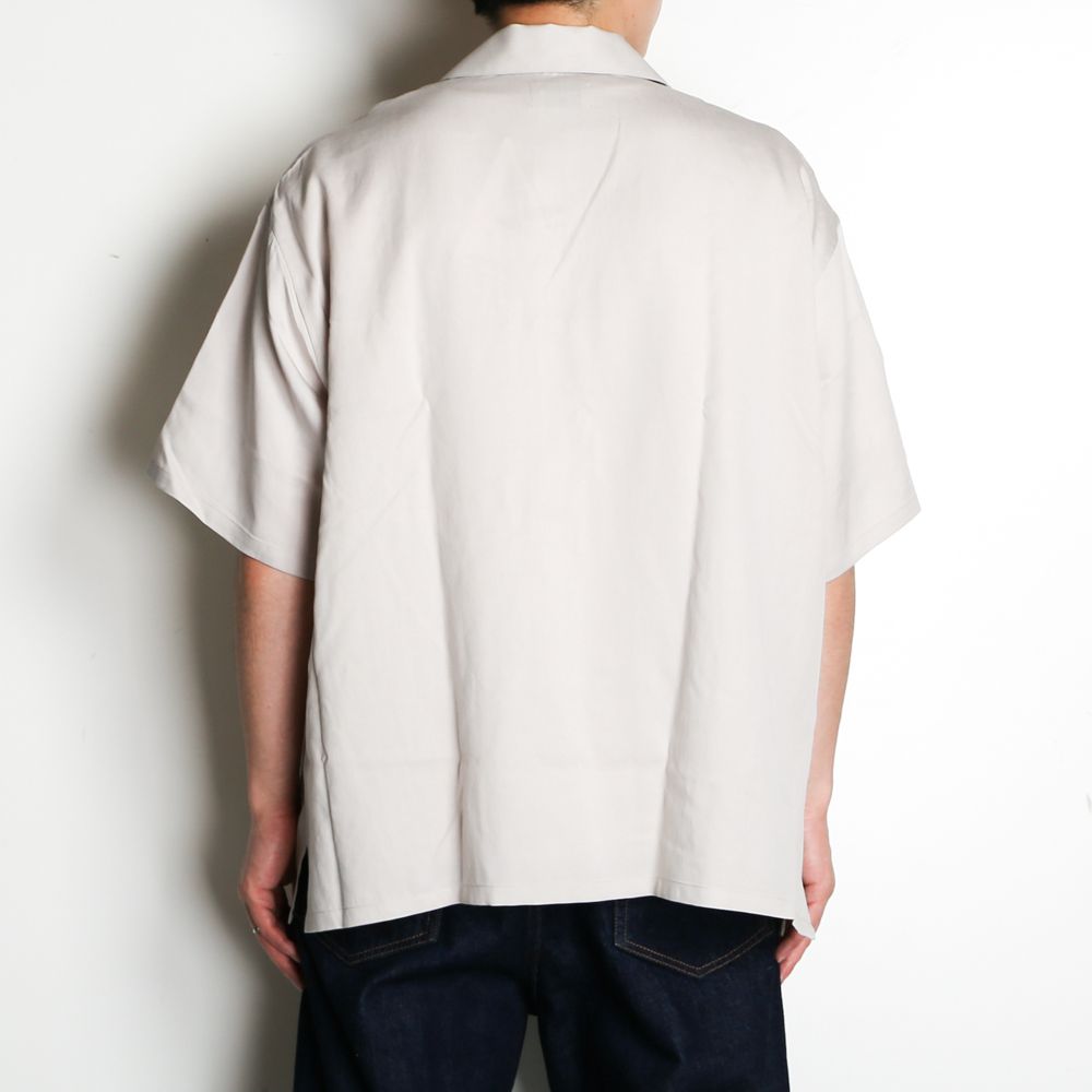 superNova. - Short sleeve flog button shirt / オープンカラーシャツ