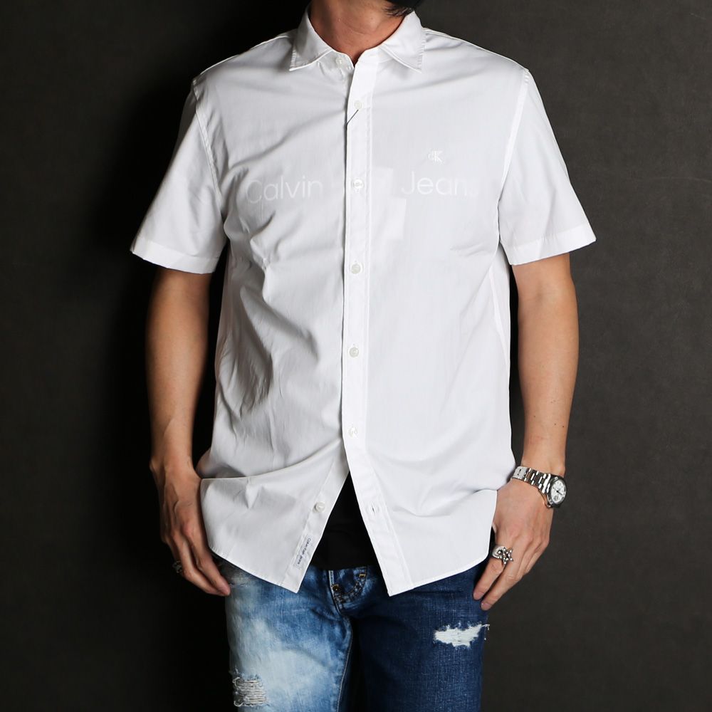 LOGO PIPING RELAXED SHIRT / 半袖シャツ / J323581