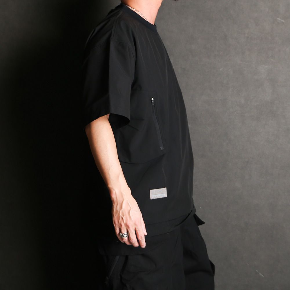 【ラスト1点-サイズ1】 THE DEFORMED S/S PULLOVER WITH UTILITY POCKETS - BLACK / 2501006