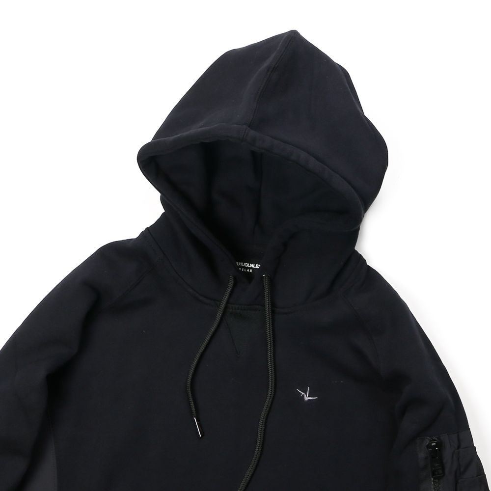 NYLON COMBI PARKA / ナイロンコンビ プルオーバーパーカー / USO-20051