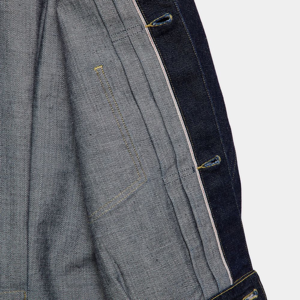 DENIM JACKET - INDIGO O.W / オーガニックコットン 13.5oz セルビッチデニム - TYPE-1 デニムジャケット / M26A10BL01C