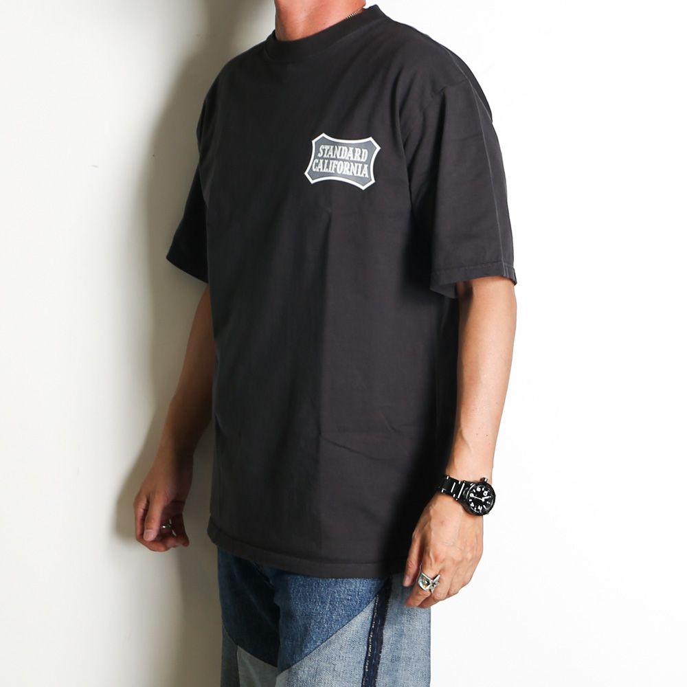 SD Heavyweight Basic Shield Logo T - Black / Tシャツ / TSOAG100