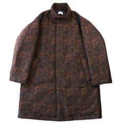 Market coat - Paisley jacquard / スタンドカラー マーケットコート ペイズリージャガード / SN-391