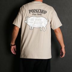 PCP BACK TEE - SAND / ショートスリーブTシャツ