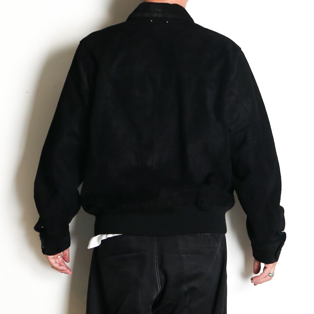 WACKOMARIA × STIE-lo × MINEDENIM / Suede Leather Jacket - BLK / MDSL-WM-BL01