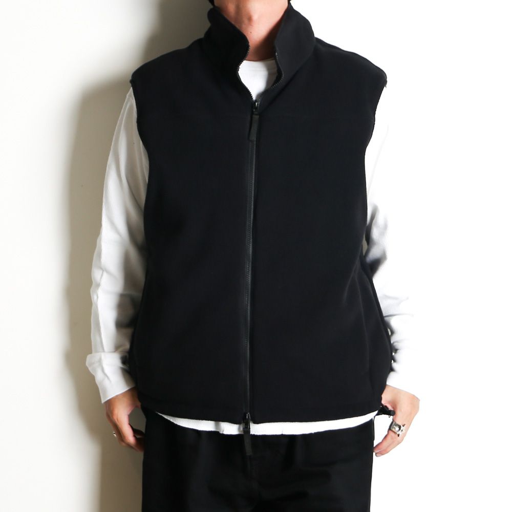× WILD THINGS / REVERSIBLE VEST - BLACK / 9252-VE01-003