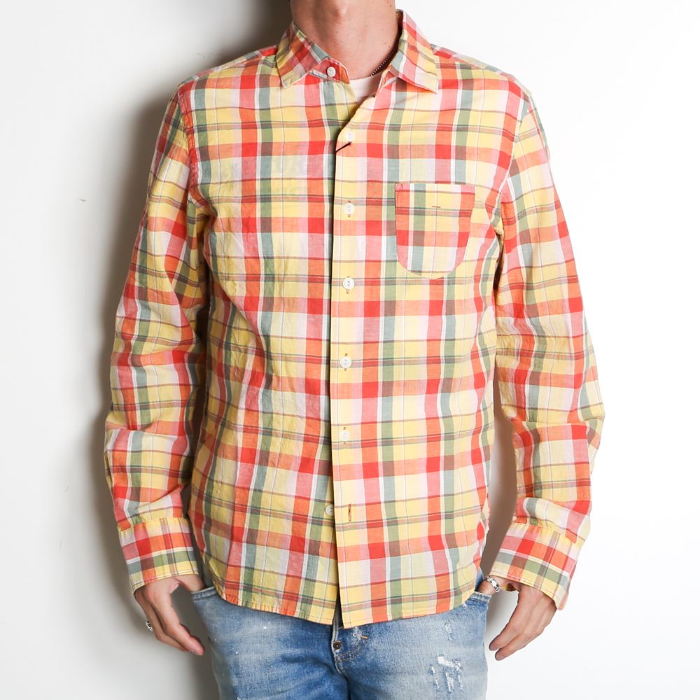 TMT - COLLOR OFF C/LI CHECK SHIRTS / チェックシャツ / TSH-S2104 ...