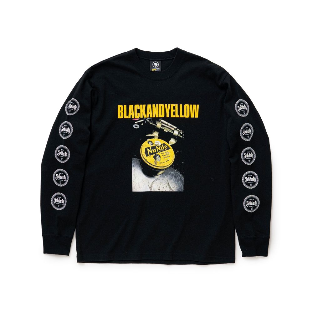 GREASER L/S TEE - BLACK / ロングスリーブ Tシャツ / 26'RTC-0202