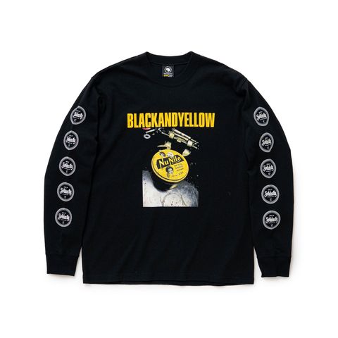 GREASER L/S TEE - BLACK / ロングスリーブ Tシャツ / 26'RTC-0202