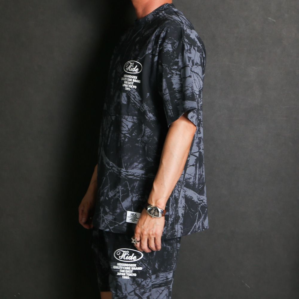 【ラスト1点-サイズXL】 Camo S/S Tee (Loose Fit) - Realtree BLK / Tシャツ / HT-050626
