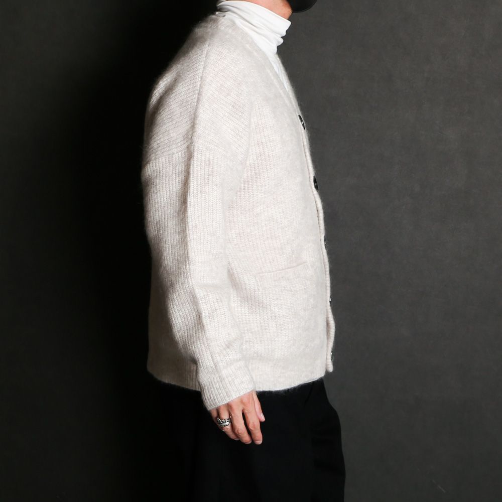 MOHAIR BIG CARDIGAN / モヘアウール カーディガン / VTM-22-N-128