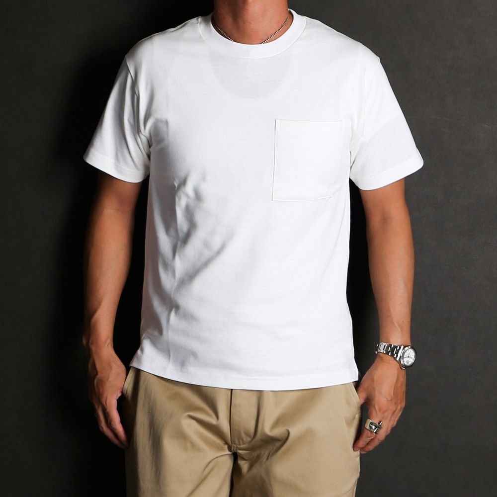 Standard Crewneck T-SH - WHT / STC-401