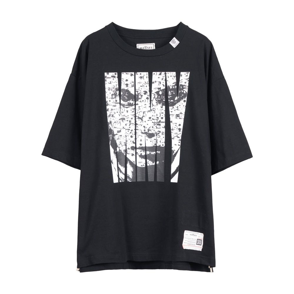 MASSES × Maison MIHARA YASUHIRO / FACE PRINT T-SHIRTS MMY - BLACK / Tシャツ / C15TS042