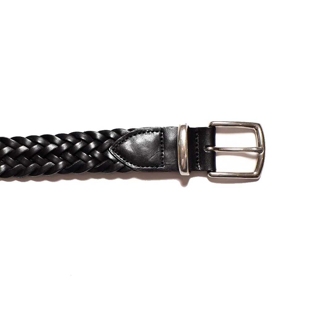 MINEDENIM - Pull Up Leather Belt - BLK / LBT-012 | chemical conbination