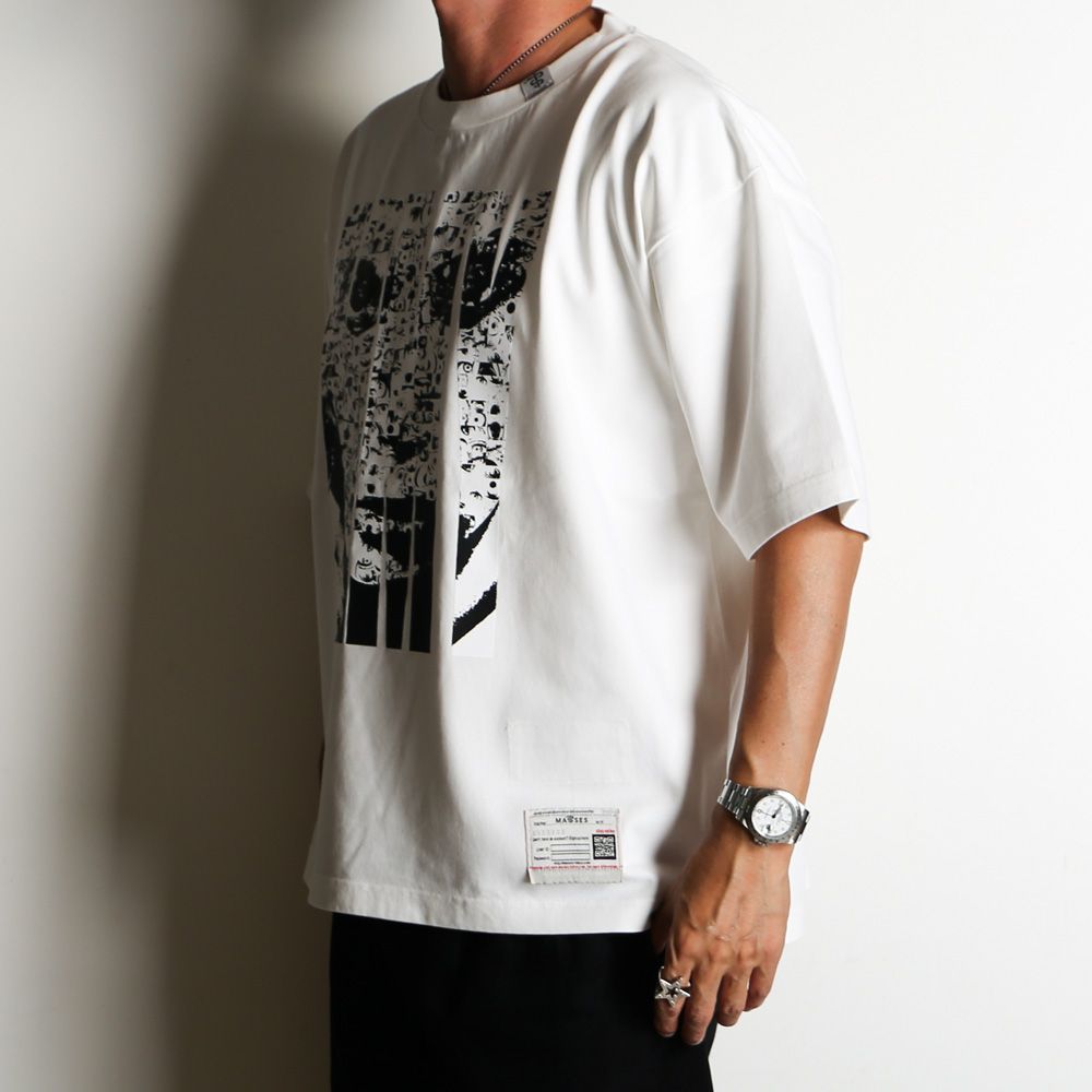 MASSES × Maison MIHARA YASUHIRO / FACE PRINT T-SHIRTS MMY - WHITE / Tシャツ / C15TS042